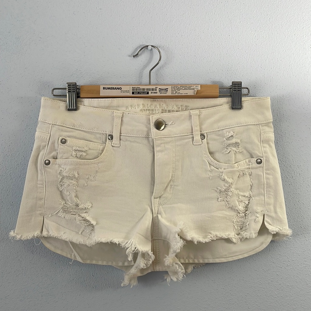 American Eagle Outfitters Jean Short Super Super Stretch Size 8 American Eagle Outfitters Jean Short Super Super Stretch Size 8